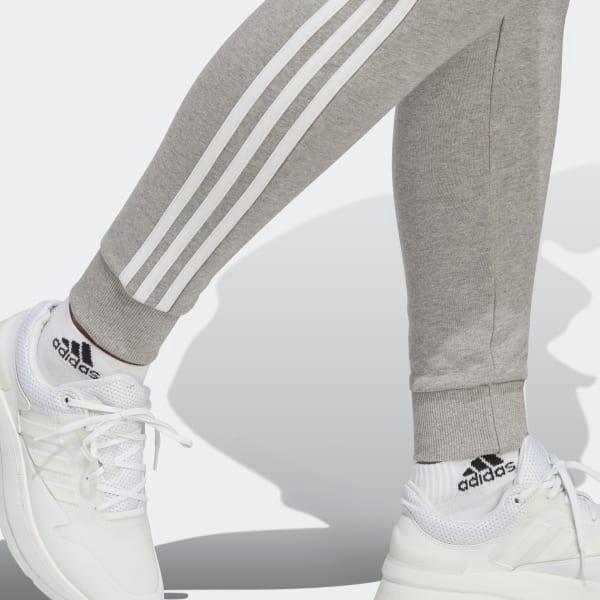 Essentials 3-Stripes French Terry Cuffed Pants Product Image