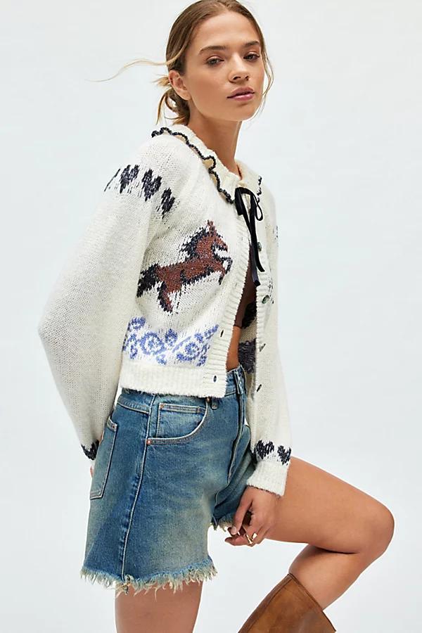 Kimchi Blue Marabell Horse Cardigan Womens at Urban Outfitters product image