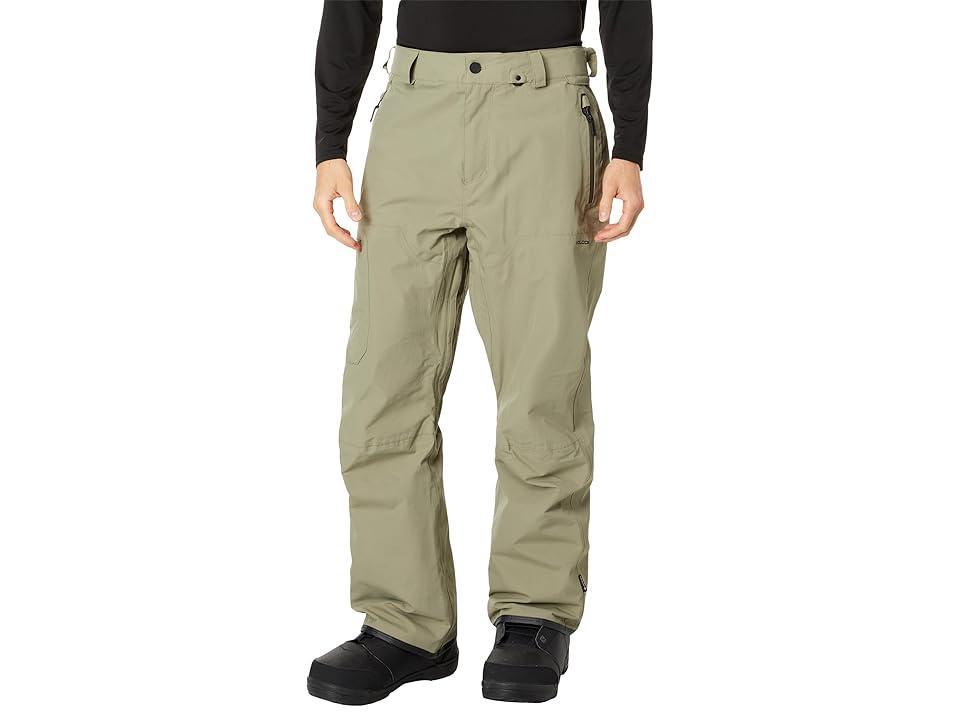 Volcom Snow L GORE-TEX(r) Pants (Light Military) Men's Outerwear Product Image