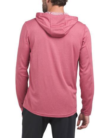 Jacquard Tech Hoodie for Men | Polyester Product Image