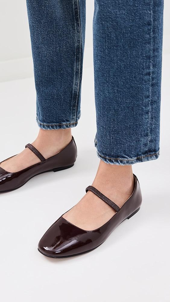 Madewell Greta Patent Mary Jane Ballet Flats | Shopbop product image