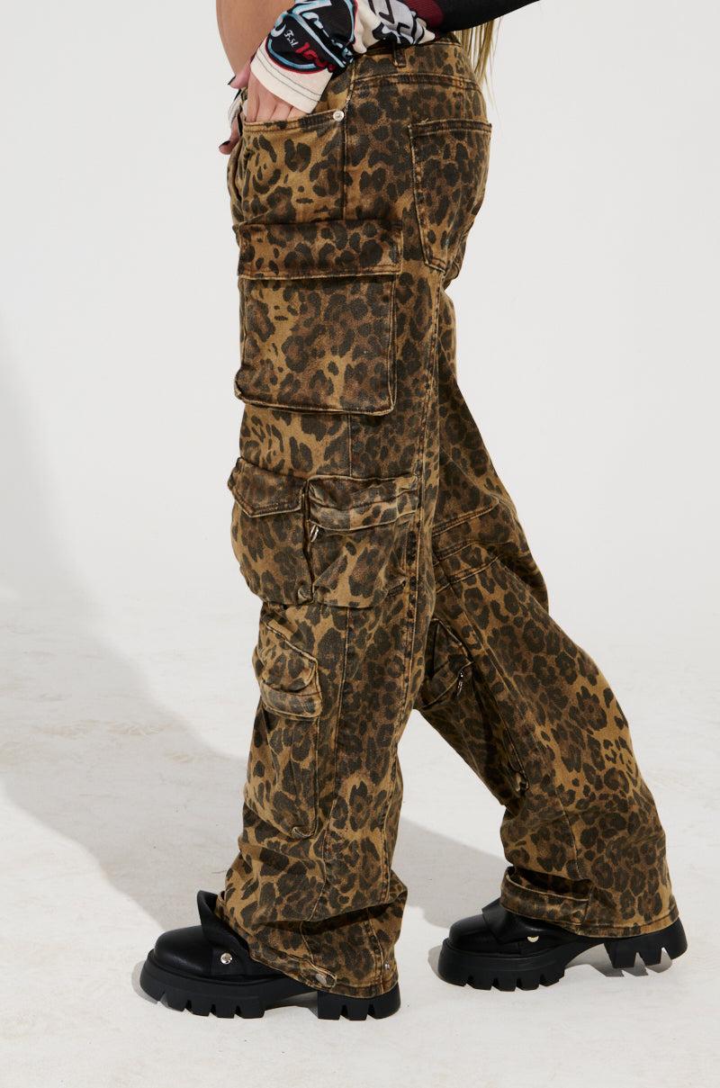 THE ULTIMATE LEOPARD CARGO PANT Product Image