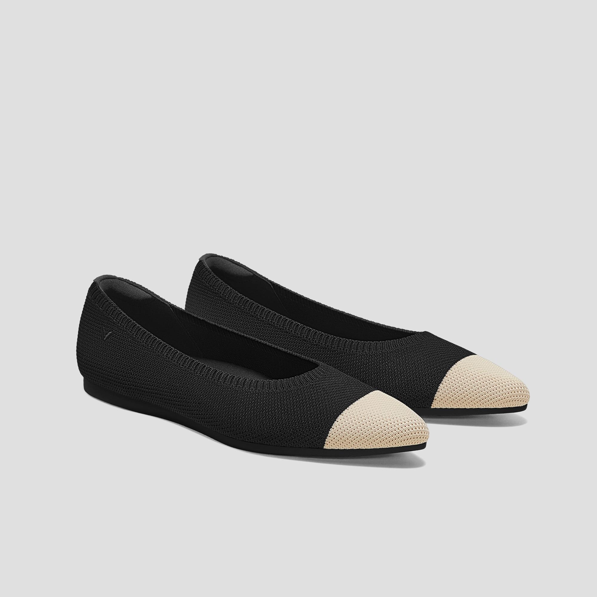 Pointed-Toe Ballet Flats (Aria 5°) Product Image