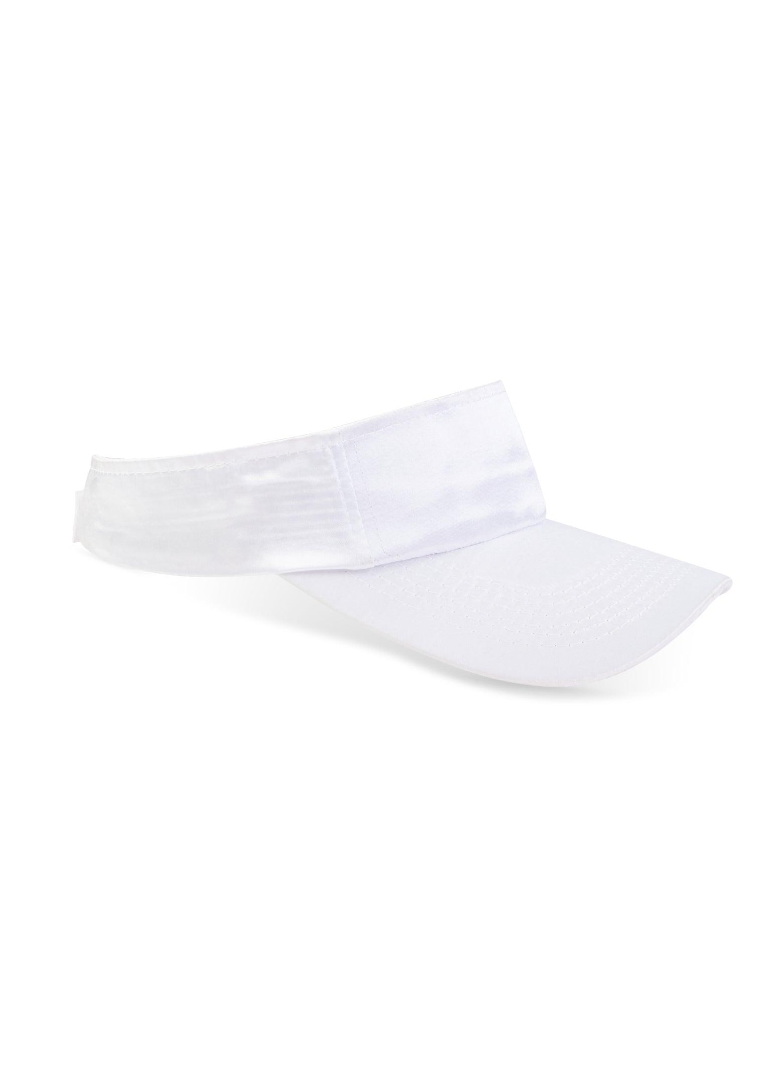 Satin Velcro Strap Visor Female Product Image