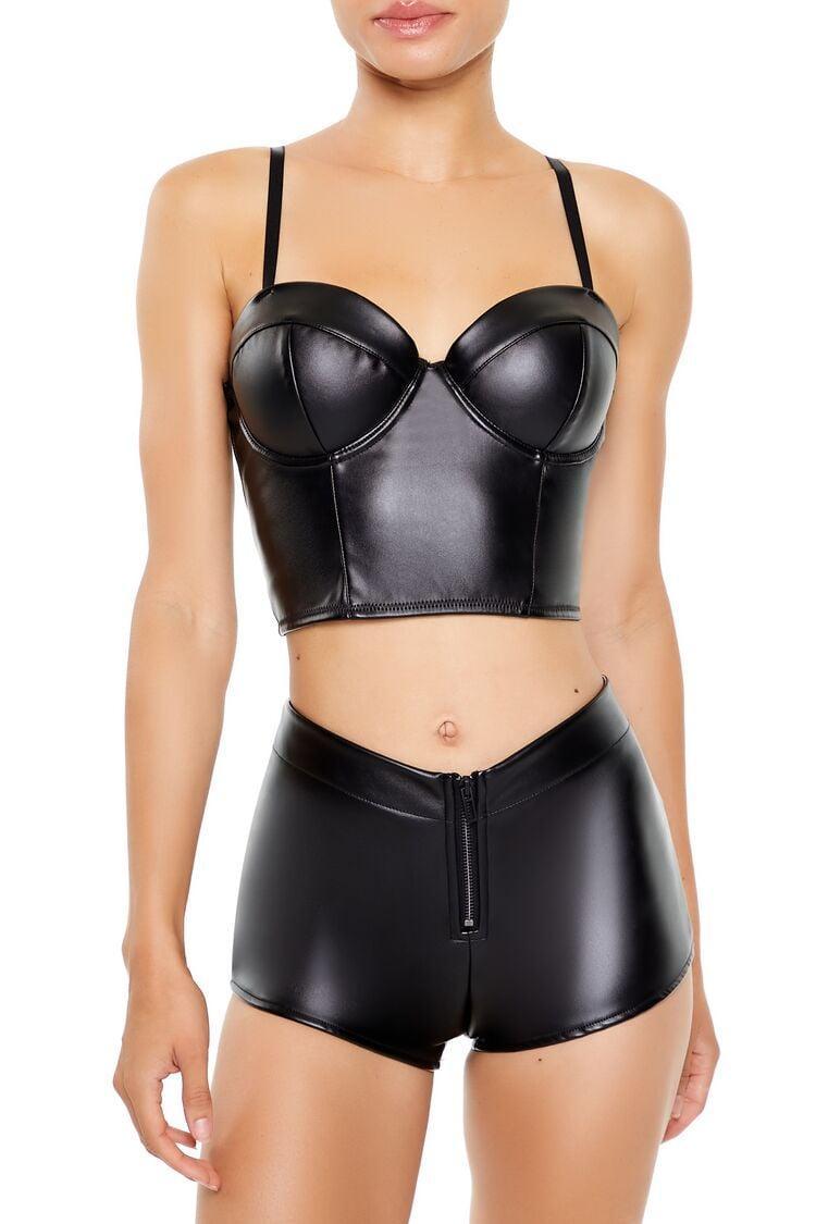 Bustier Cropped Lingerie Cami | Forever 21 Product Image