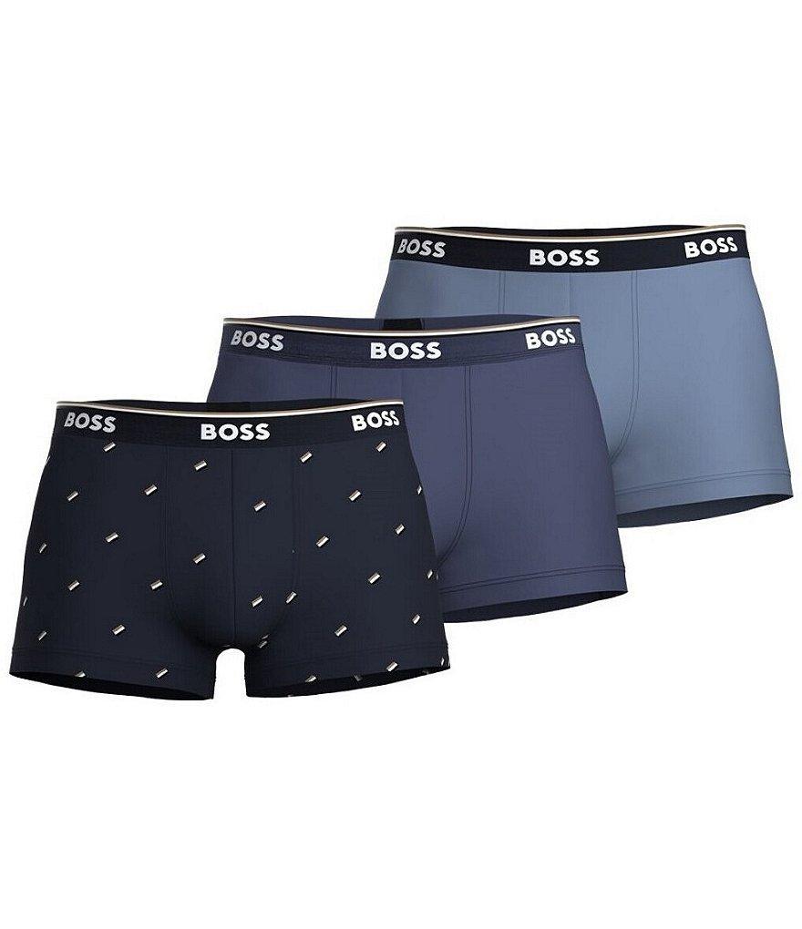 Hugo Boss Printed & Solid Trunks 3-Pack Product Image