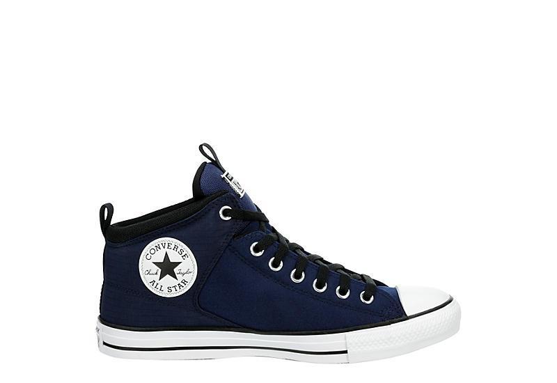 Converse Chuck Taylor All Star High Street Mens Sneakers Black Navy Product Image