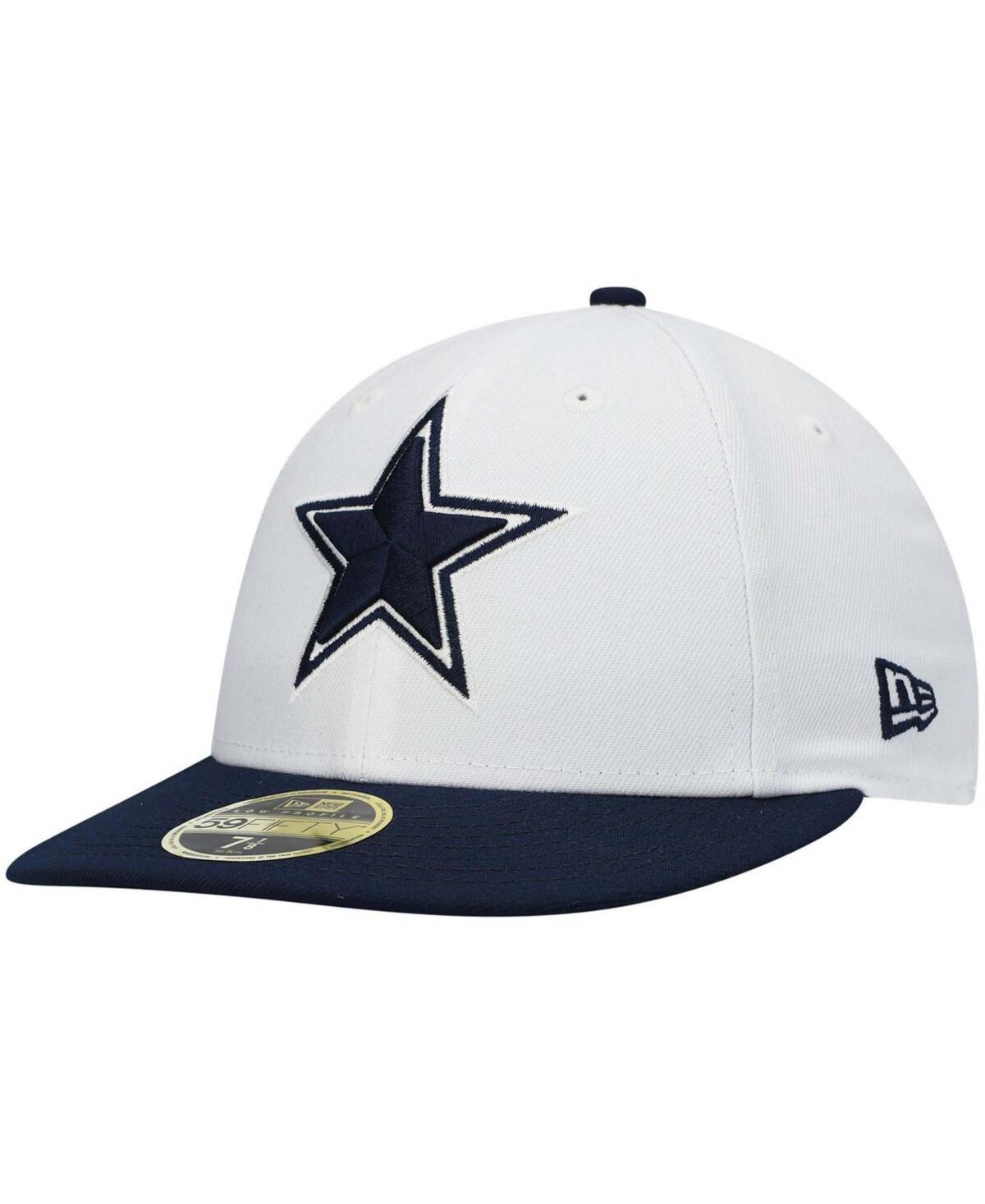 Mens White Dallas Cowboys 59FIFTY Fitted Hat - White Product Image