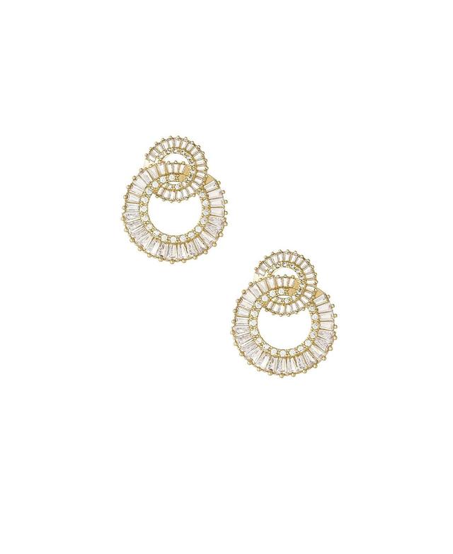 Ettika Rotating Circle Stud Earrings Product Image