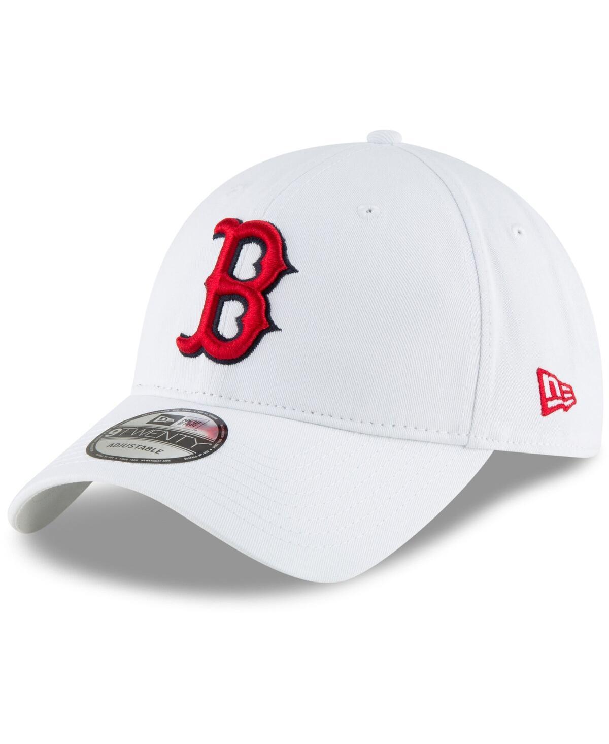 Mens White Boston Red Sox Fashion Core Classic 9Twenty Adjustable Hat Product Image