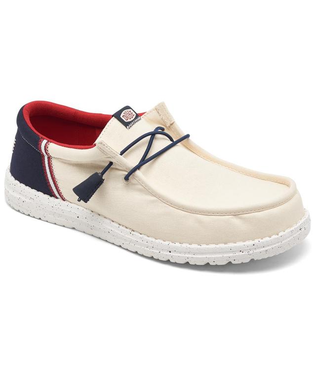 Men's Wally Funk Americana Casual Moccasin Sneakers from Finish Line Product Image