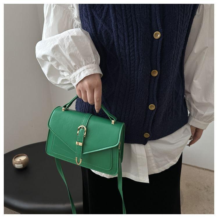 Buckled Flap Crossbody Bag Product Image