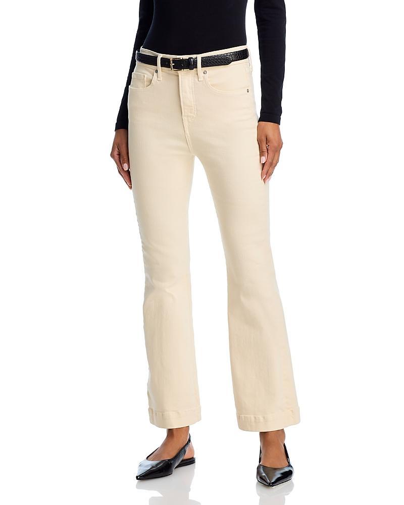 Womens Carson High-Rise Ankle Flare Jeans Product Image