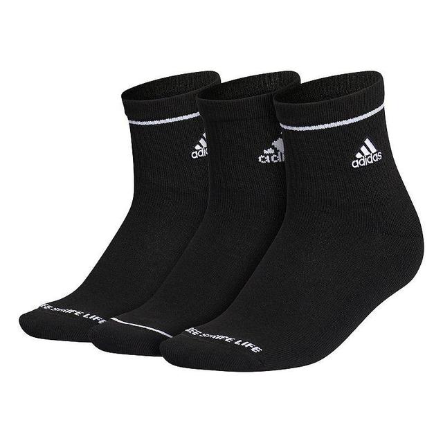 Womens adidas Cushioned Sport 2.0 3-Pack High Quarter Socks Product Image