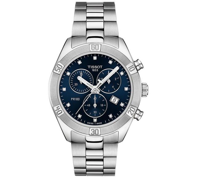 Tissot PR 100 Sport Chic Blue Dial Chronograph Watch Product Image