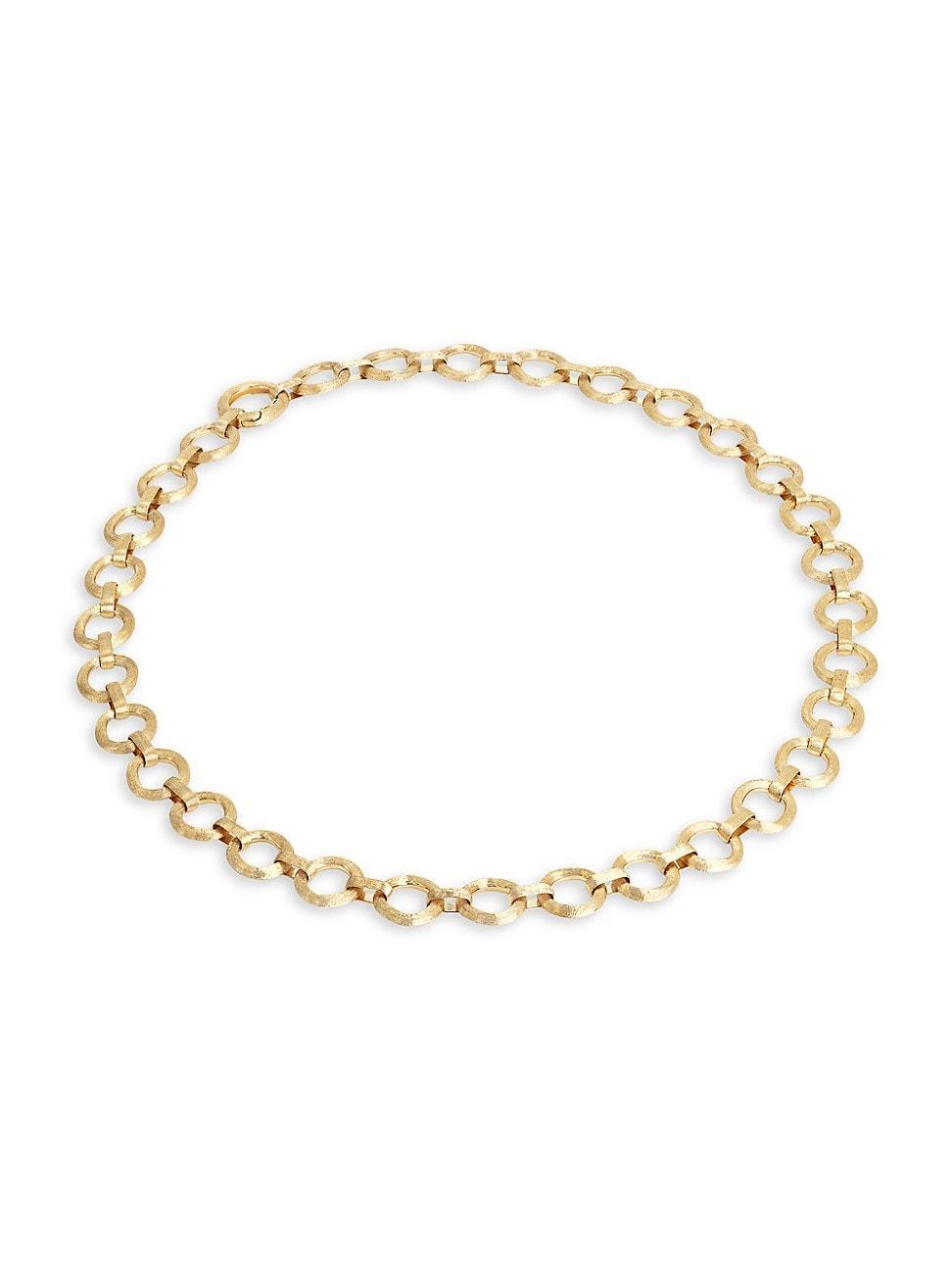 Womens Jaipur 18K Yellow Gold Chain Necklace Product Image