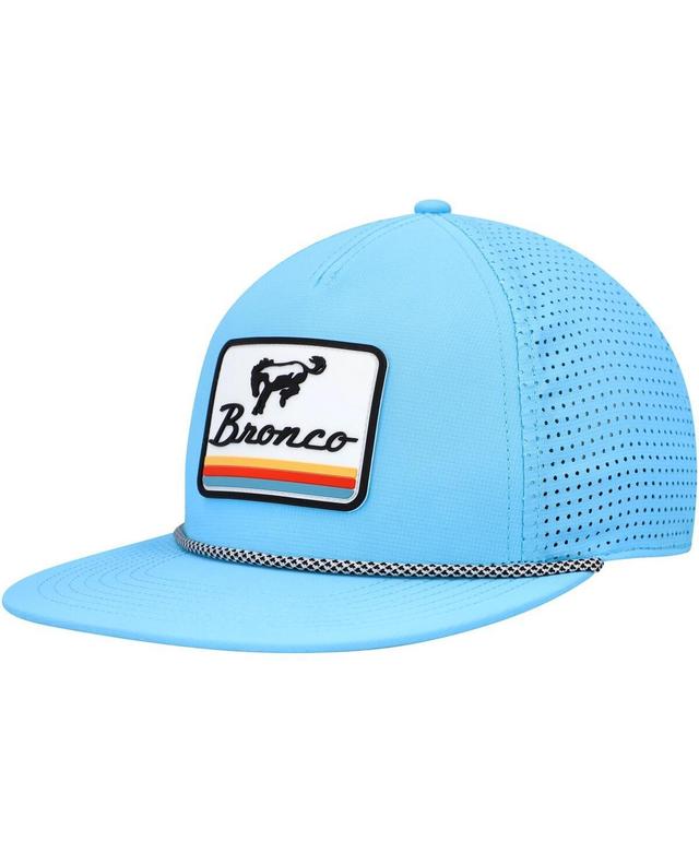 Mens American Needle Blue Bronco Buxton Pro Adjustable Hat Product Image