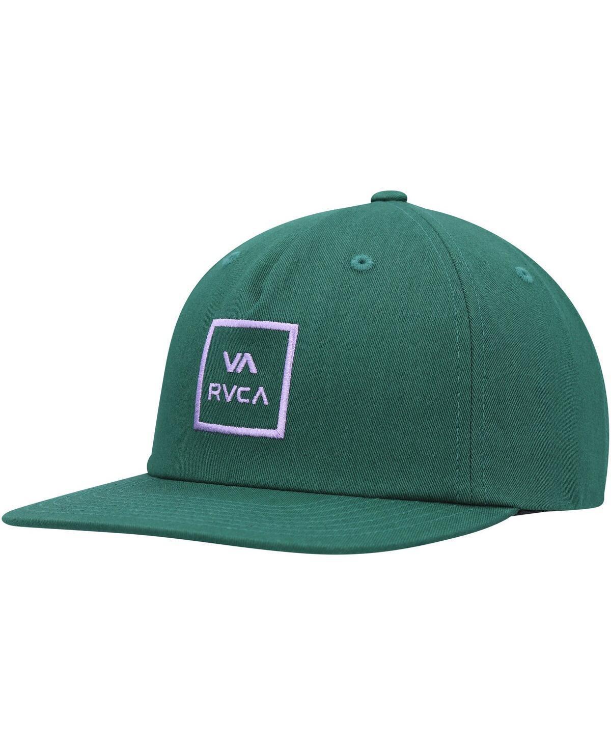 Mens Rvca Green Freeman Snapback Hat Product Image