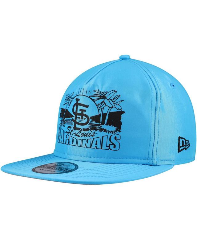 New Era Mens Blue St. Louis Cardinals Neon Golfer Snapback Hat Product Image