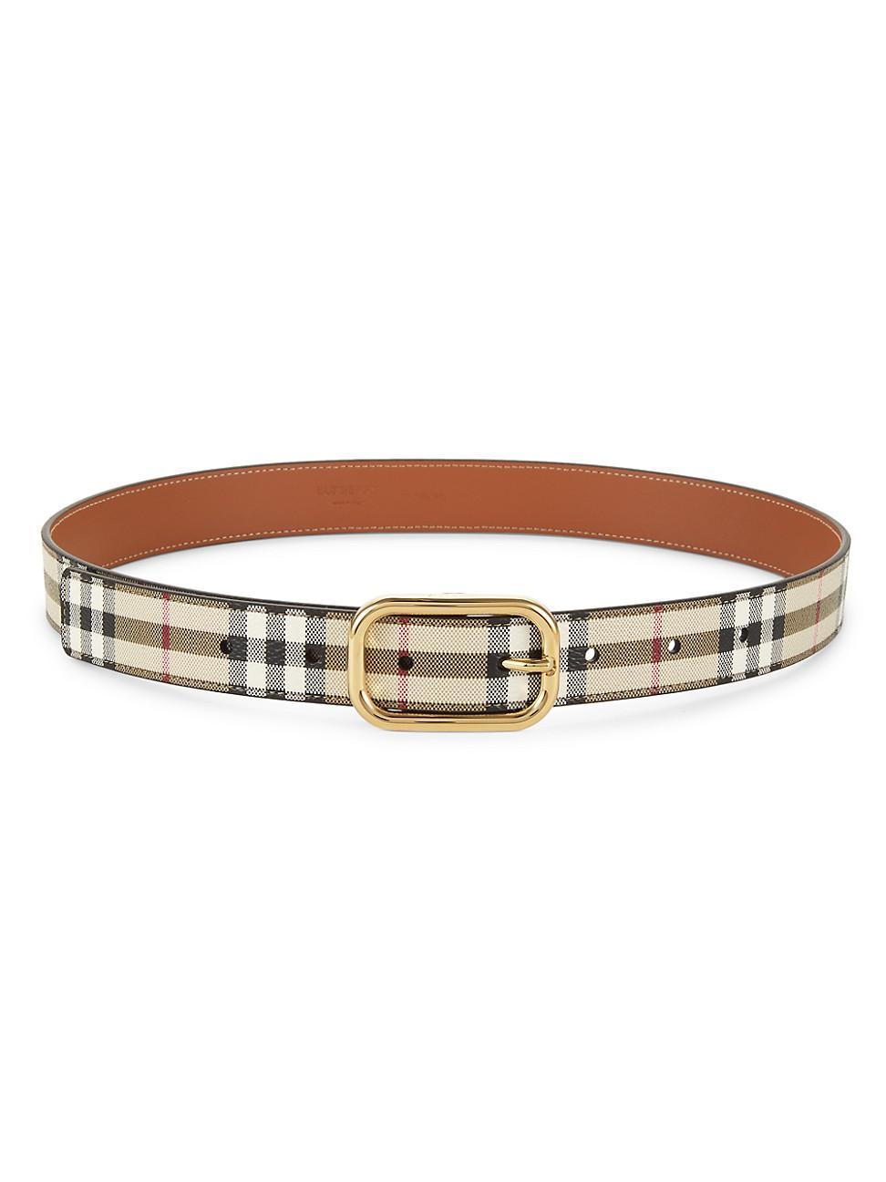 Womens Check Belt Product Image