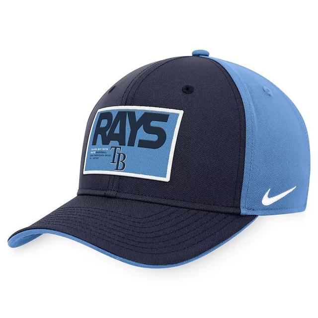 Tampa Bay Rays Classic99 Color Block Nike Mens MLB Adjustable Hat Product Image