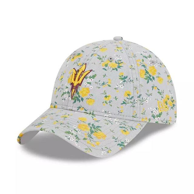 Womens New Era Gray Arizona State Sun Devils Bouquet 9TWENTY Adjustable Hat Product Image