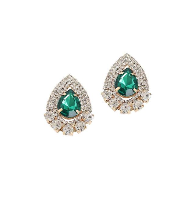 Sohi Womens Teardrop Stud Earrings Product Image