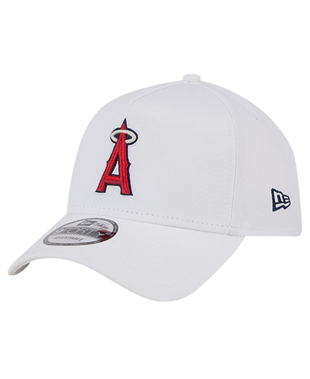 Mens New Era Los Angeles Angels TC A-Frame 9FORTY Adjustable Hat Product Image