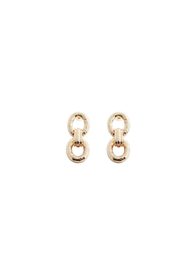 MANGO - Link hoop earrings - One size - Women Product Image