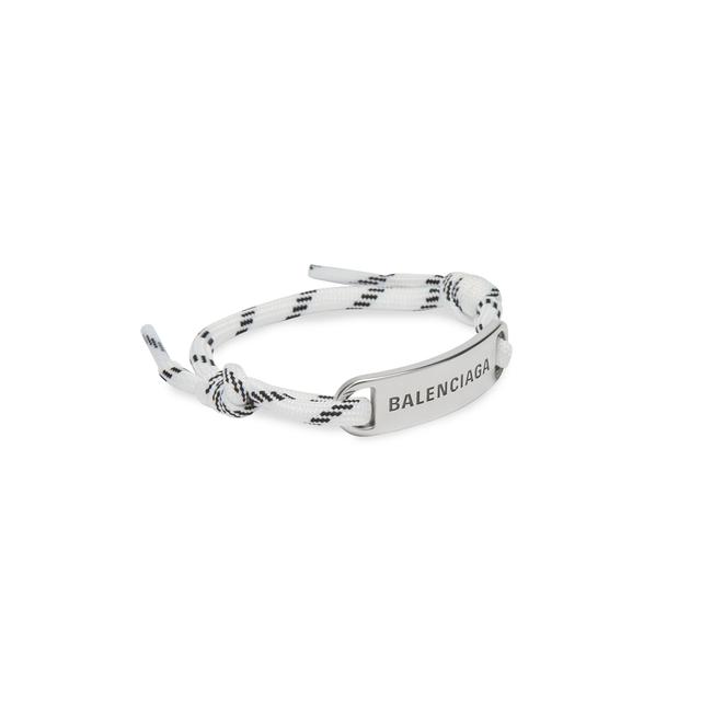 Plate Bracelet in White Product Image