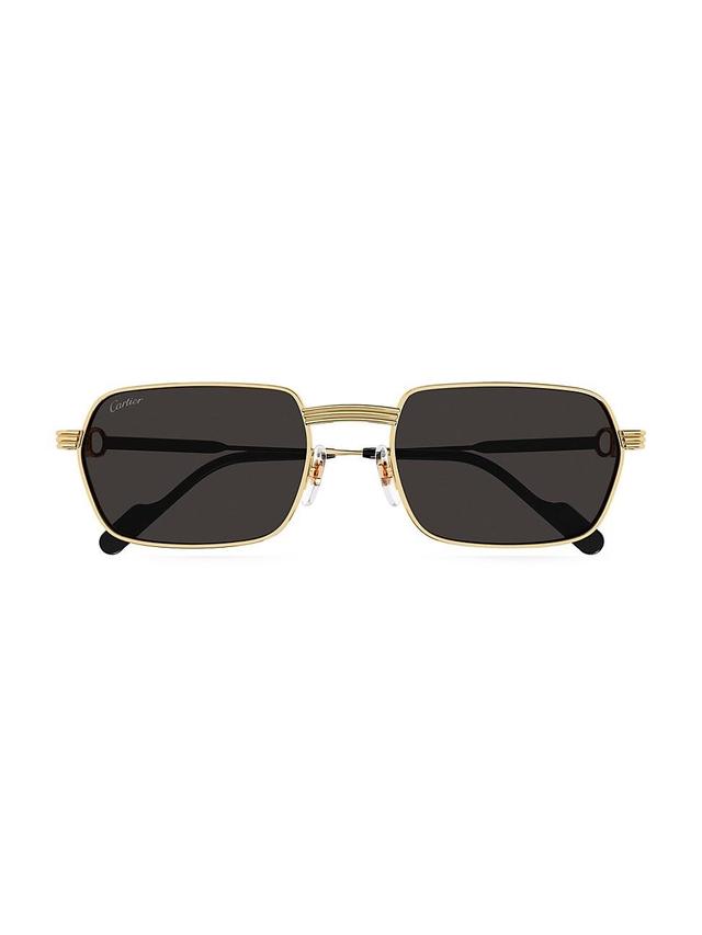 Bottega Veneta 57mm Navigator Sunglasses Product Image