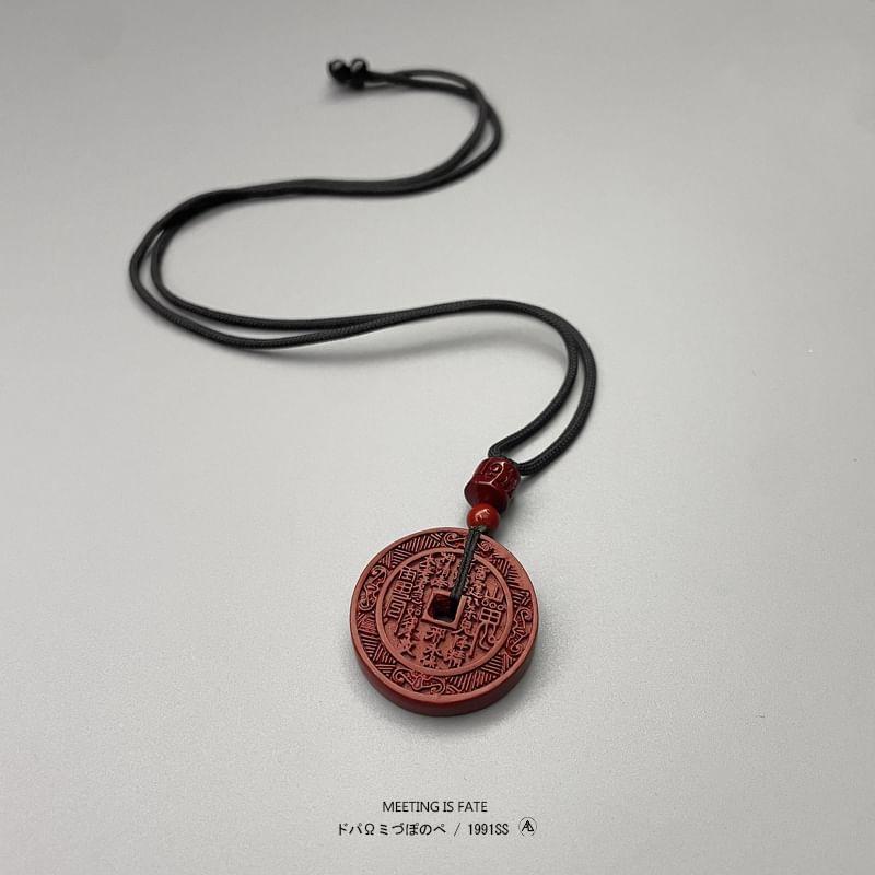 Coin Pendant Necklace Product Image