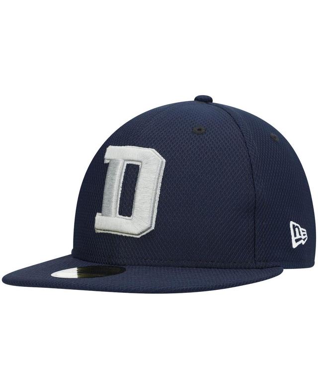 Mens New Era Navy Dallas Cowboys Coach D 59FIFTY Fitted Hat Product Image