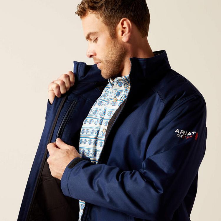 Ariat® Men's Navy FR Basic Insulated Jacket Product Image