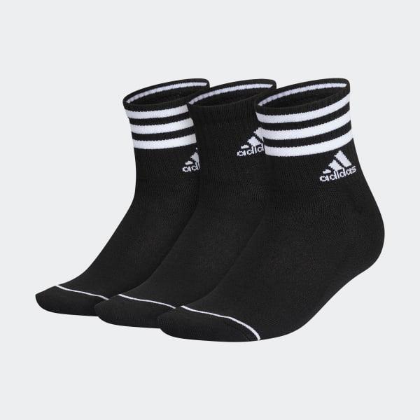 Cushioned 3-Stripes High Quarter Socks 3 Pairs Product Image