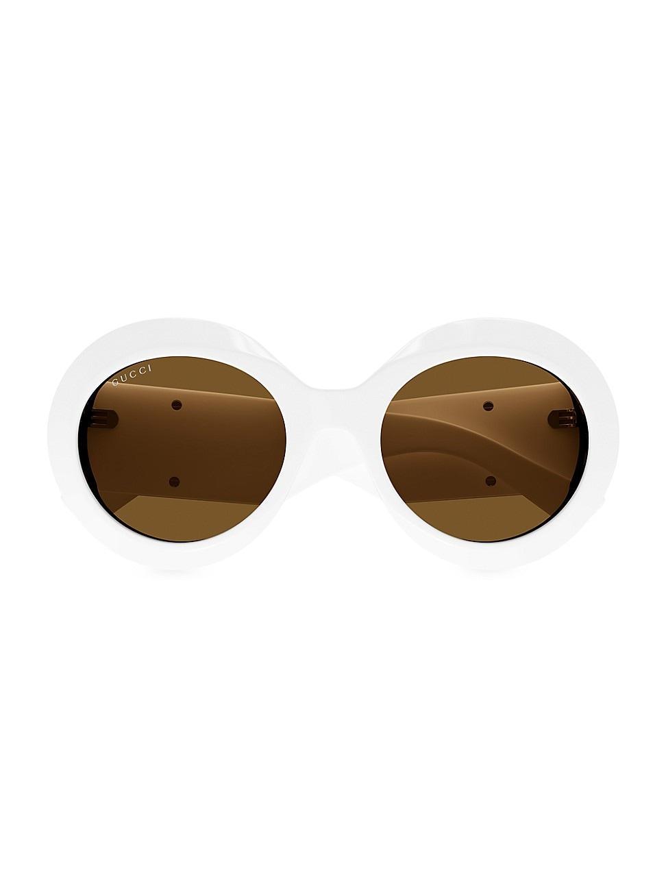 Womens Fashion Show 54MM Round Sunglasses Product Image