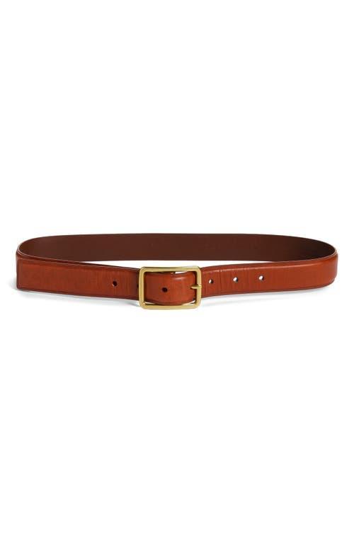 Madewell Rectangle Buckle Leather Belt Product Image