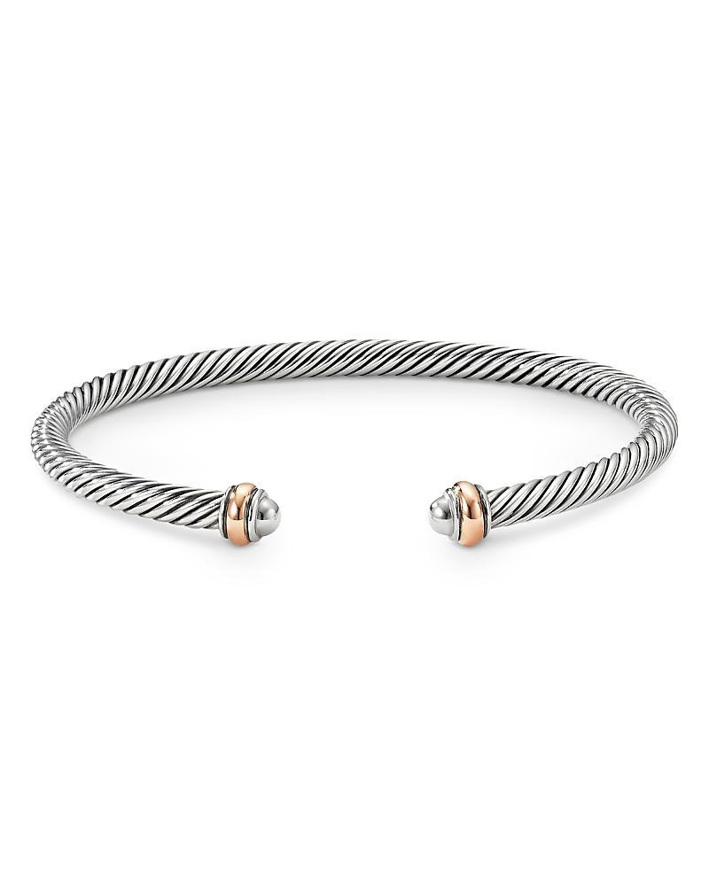 Womens Cable Classics Bracelet in Sterling Silver Product Image