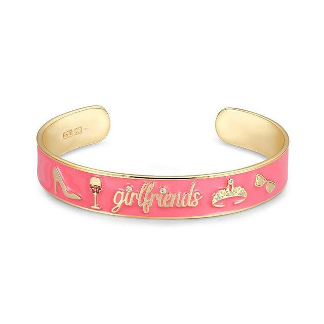 Sarafina Girlfriends Cuff Bracelet, Womens Gold Tone Product Image