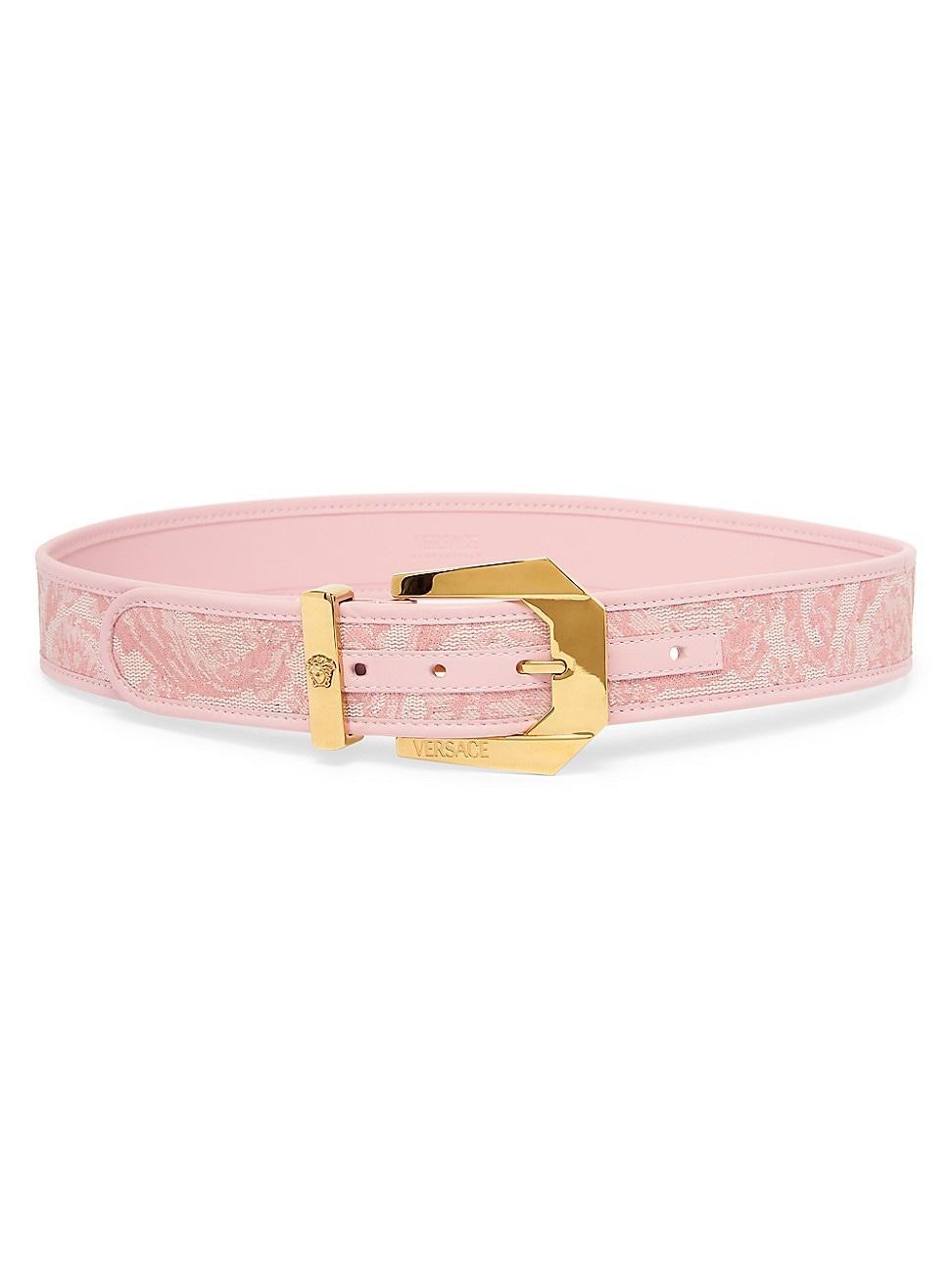 Barocco Jacquard Mixed-Media Belt Product Image