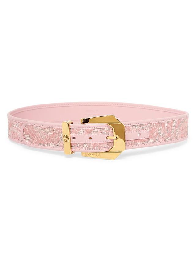 Womens Barocco Jacquard Belt Product Image