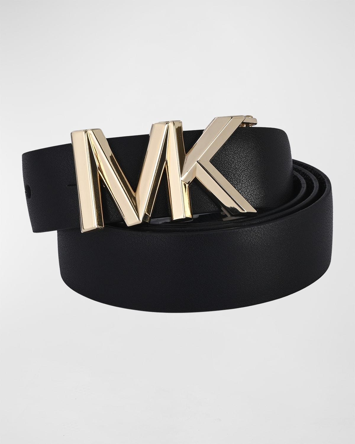 Michael Kors 1 Smooth to Logo Reversible Leather Belt Product Image