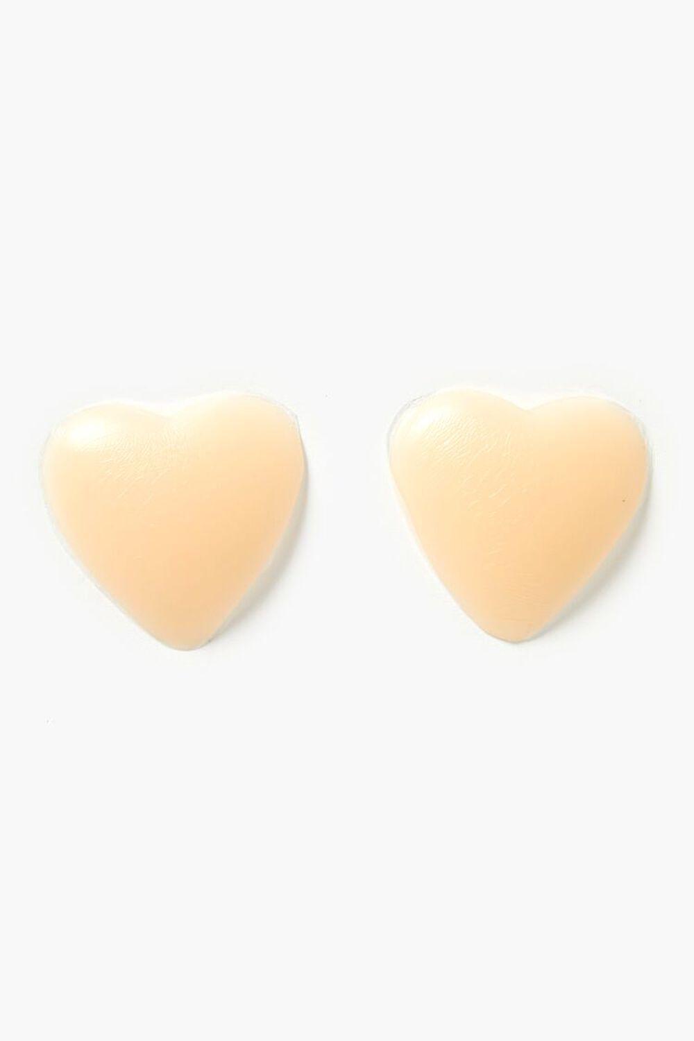 Heart Silicone Braless Nipple Covers | Forever 21 Product Image