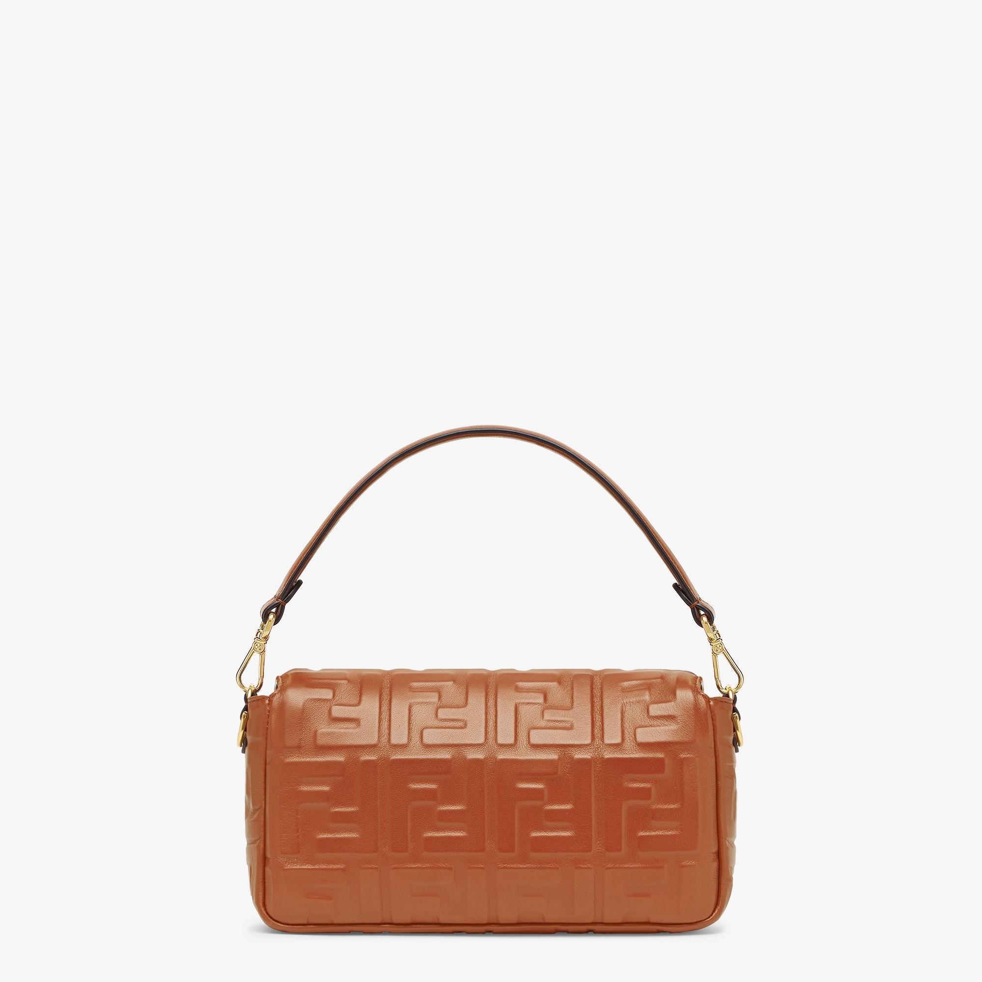 BaguetteBrown nappa leather bag Product Image