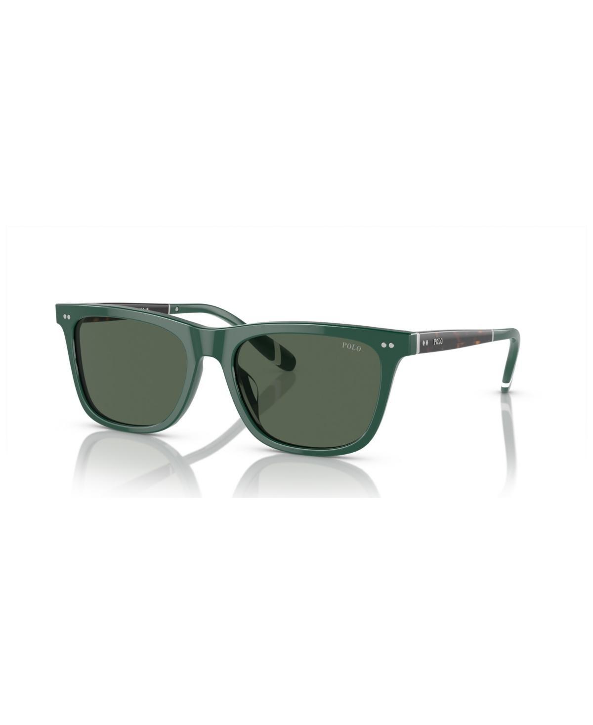 Men's Sunglasses Ph4205u In Shiny Green Product Image