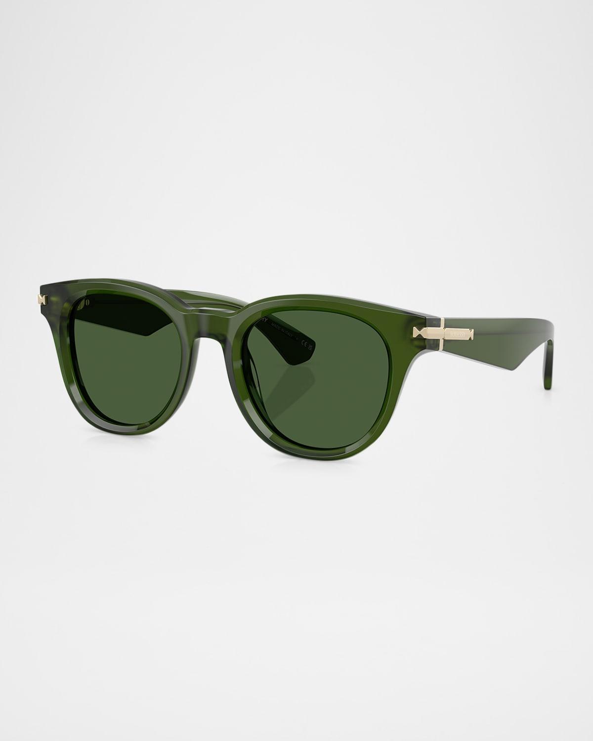 Men's BE4439 Round Sunglasses Product Image