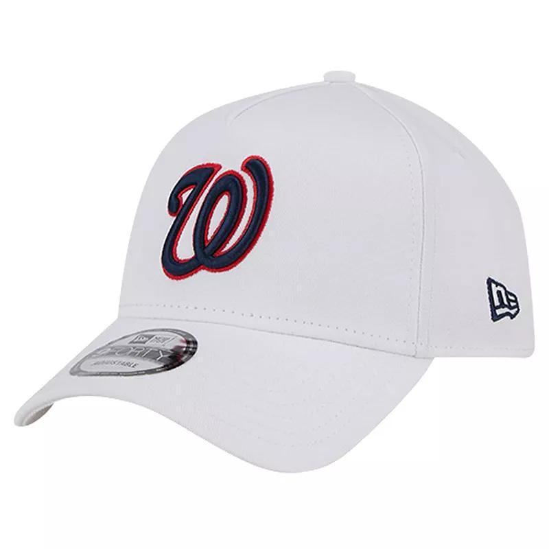 Mens New Era Washington Nationals TC A-Frame 9FORTY Adjustable Hat Product Image