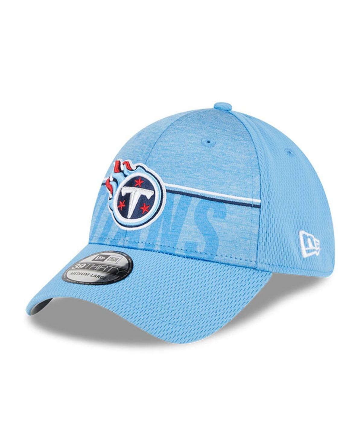 Mens New Era Light Blue Tennessee Titans 2023 Nfl Training Camp 39THIRTY Flex Fit Hat Product Image