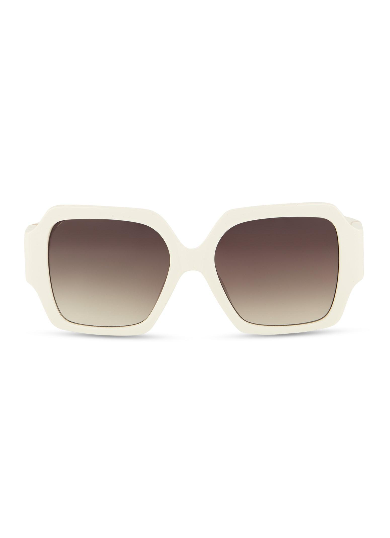 Metallic Detail Temple Sunglasses Female product image