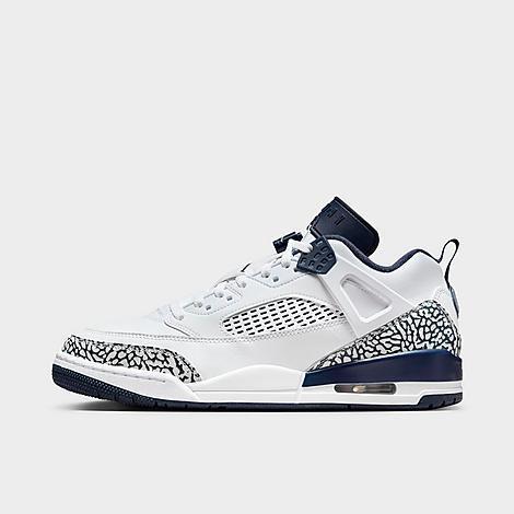 Jordan Mens Jordan Spizike Low GL - Mens Basketball Shoes White/Black/Gold Product Image